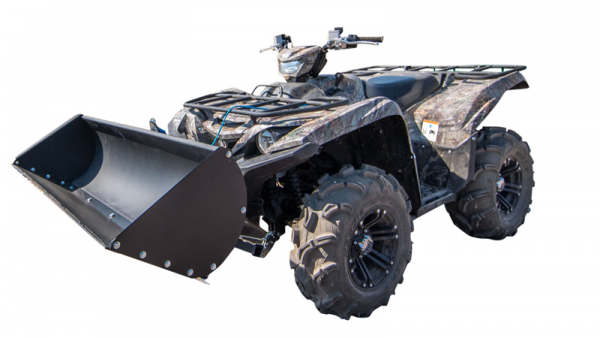 IRONBALTIC Pluhová lyžica 128cm s mechanickým naklápaním