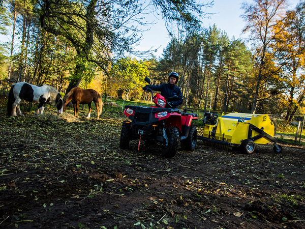 Zametací zberač (B&S 6,5hp)