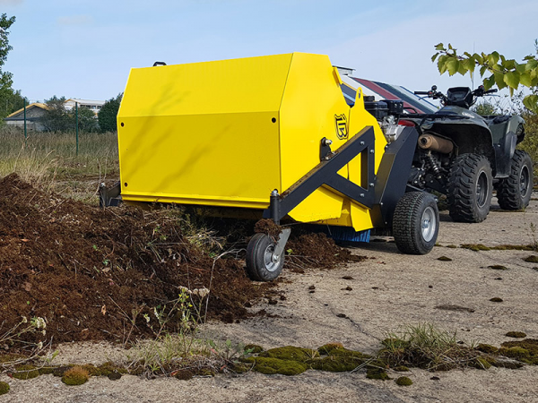 Zametací zberač (B&S 6,5hp)