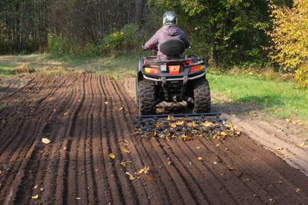 Vlečná sieť pre obrábanie pôdy