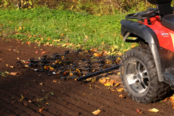 Vlečná sieť pre obrábanie pôdy