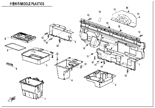 F04‑4-V2 MIDDLE PLASTICS
