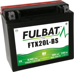 FULBAT battery 12V/18Ah FTX20L-BS (YTX20L-BS)