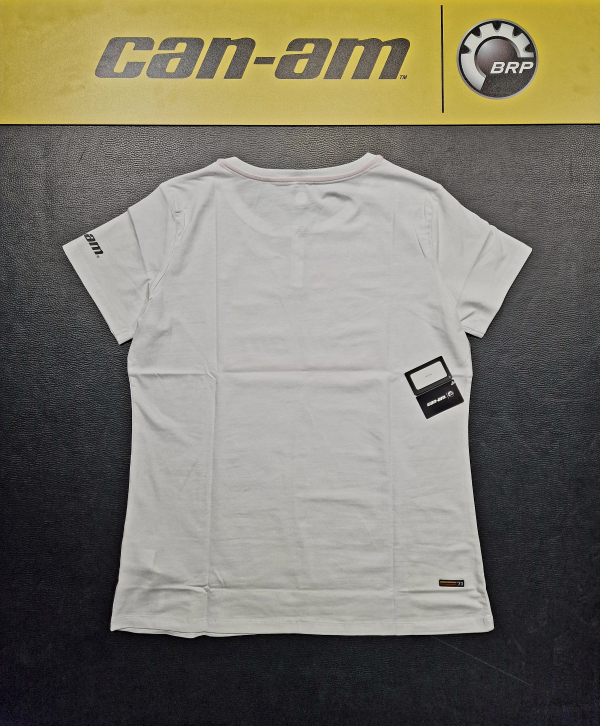 Dámske tričko BRP biele s logom