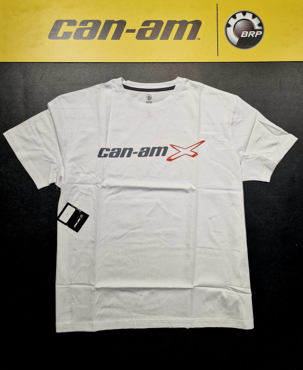 Pánske tričko BRP X-RACE biele 