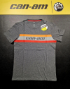 Pánske tričko BRP sivé s logom can-am