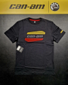 Pánske tričko BRP čierne s logom can-am