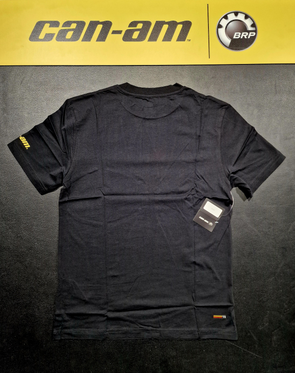 Pánske tričko BRP čierne s logom can-am