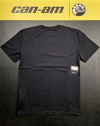 Pánske tričko BRP čierne / biele logo can-am
