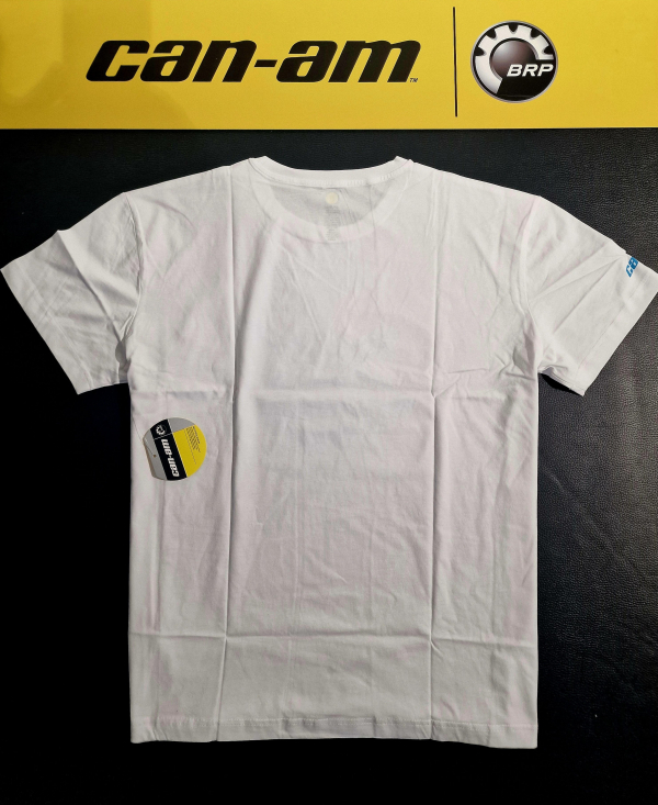 Pánske tričko BRP biele X-Team logo can-am