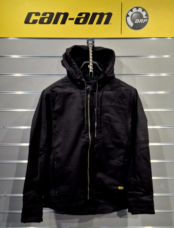 Pánska bunda BRP čierna / logo can-am