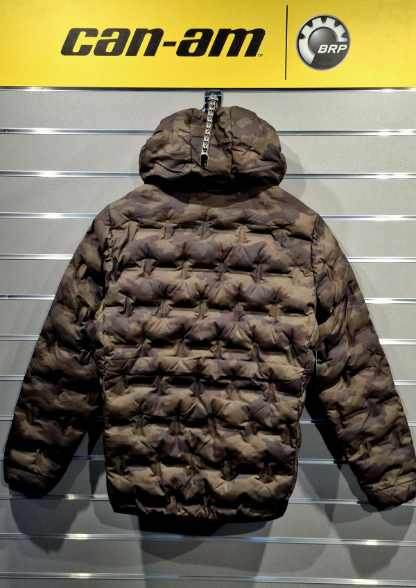 Pánska ľahká bunda BRP kamufláž / logo Can-Am