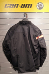 Pánska bunda BRP čierna / čierne logo can-am
