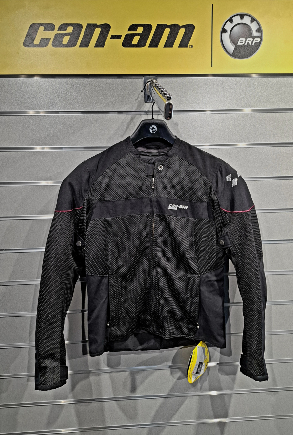 Dámska bunda BRP čierna / logo can-am SPYDER