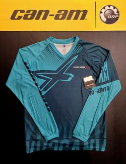 Dámsky dres BRP odtiene modrej / logo X-TEAM