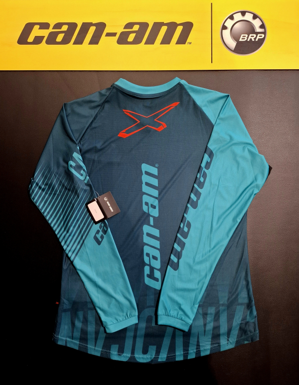 Dámsky dres BRP odtiene modrej / logo X-TEAM