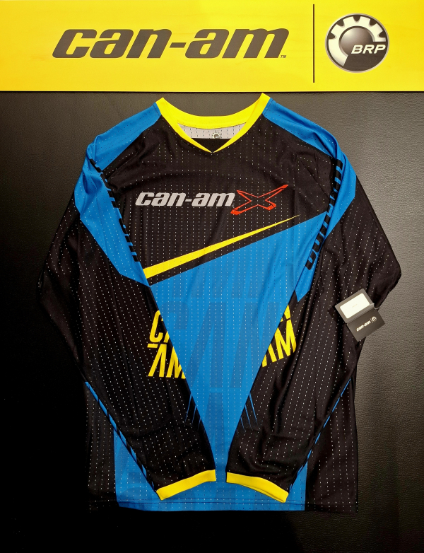 Pánsky dres BRP žlto-modrý / logo X-TEAM