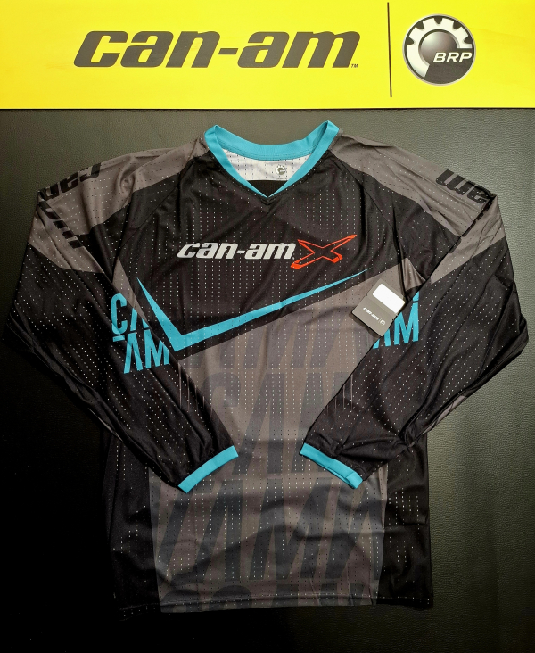 Pánsky dres BRP sivo-čierny / logo X-TEAM