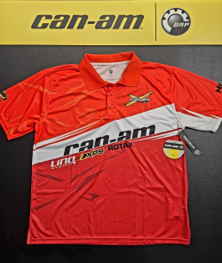 Pánsky dres / košeľa Can-Am červená/ logo Can-Am