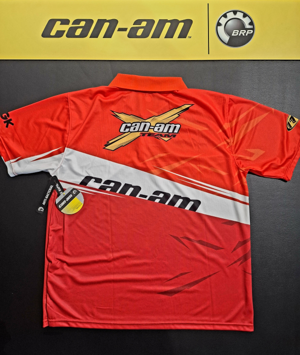 Pánsky dres / košeľa Can-Am červená/ logo Can-Am
