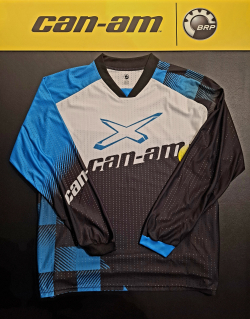 Pánsky dres Can-Am čierno-modrý / logo X-TEAM