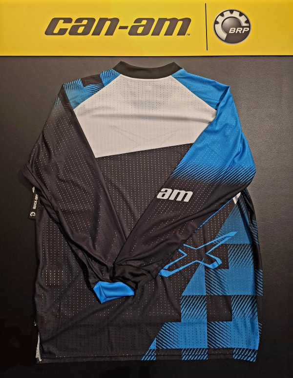 Pánsky dres Can-Am čierno-modrý / logo X-TEAM