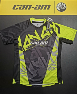 Pánsky dres Can-Am čierno-zelený / logo can-am