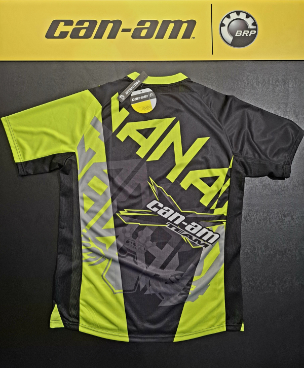 Pánsky dres Can-Am čierno-zelený / logo can-am