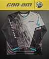 Pánsky dres Can-Am sivo-čierny / logo can-am