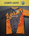 Pánsky dres Can-Am oranžovo-čierny / logo can-am