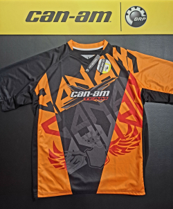 Pánsky dres Can-Am oranžovo-čierny / logo can-am