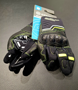 Pánske textilné rukavice CFMOTO Summer, čierne