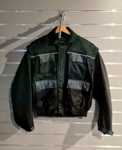 Pánska bunda 3M Scotchlite, čierna