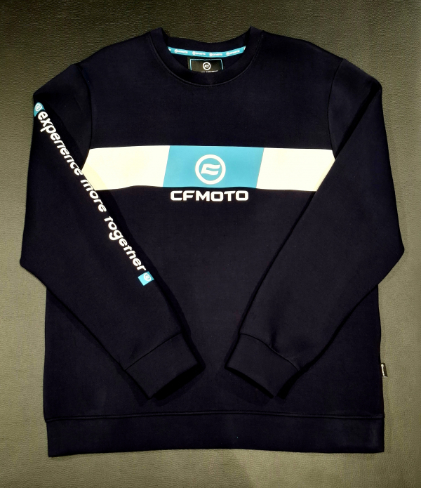 Mikina CFMOTO Crewneck / čierna