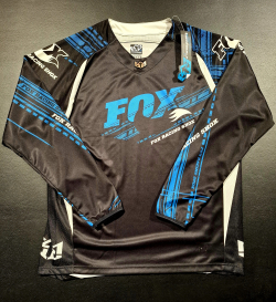 Dres Fox Racing / modrý