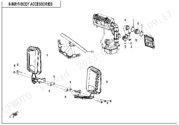 F26‑2 BODY ACCESSORIES