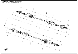 F28 REAR CV SHAFT