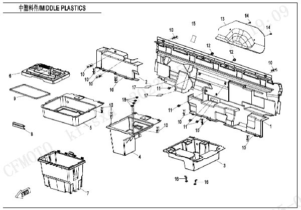 F04‑4-V2 MIDDLE PLASTICS