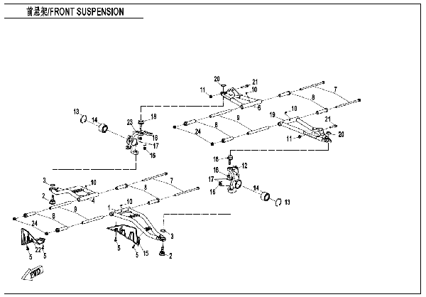 F05‑1-V2 FRONT SUSPENSION