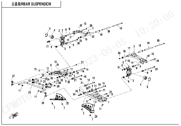 F06‑1-V2 REAR SUSPENSION
