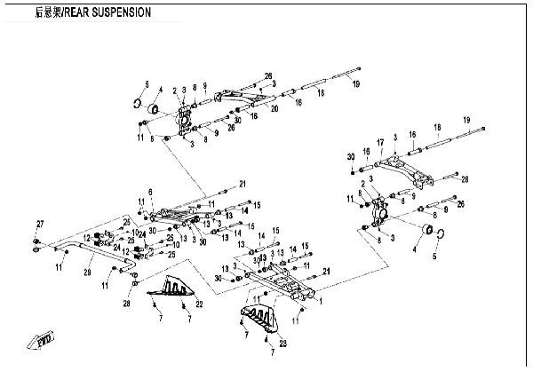 F06‑1-V3 REAR SUSPENSION