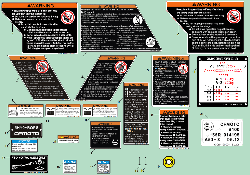 F19‑1-A‑V4 WARNING DECAL KITS (EURO)