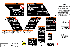 F19‑1-B WARNING DECAL KITS (Turkey)