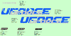 F19‑2-A DECAL KITS (EU167,TWILIGHT BLUE)