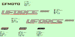 F19‑2-C DECAL KITS (EU167,TRUE TIMBER CAMO)