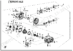 F31 FRONT AXLE