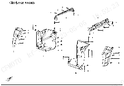F04‑5-V2 REAR PLASTICS