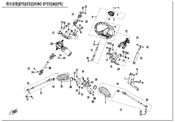 F10‑V2 STEERING SYSTEM (EPS)
