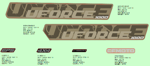 F19‑2-B DECAL KITS (EU167, DESERT TAN)