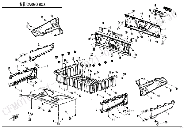 F22-1 CARGO BOX